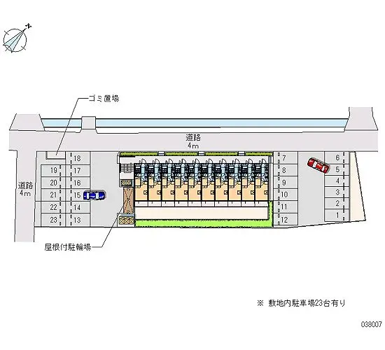 ★手数料０円★磐田市豊岡 月極駐車場